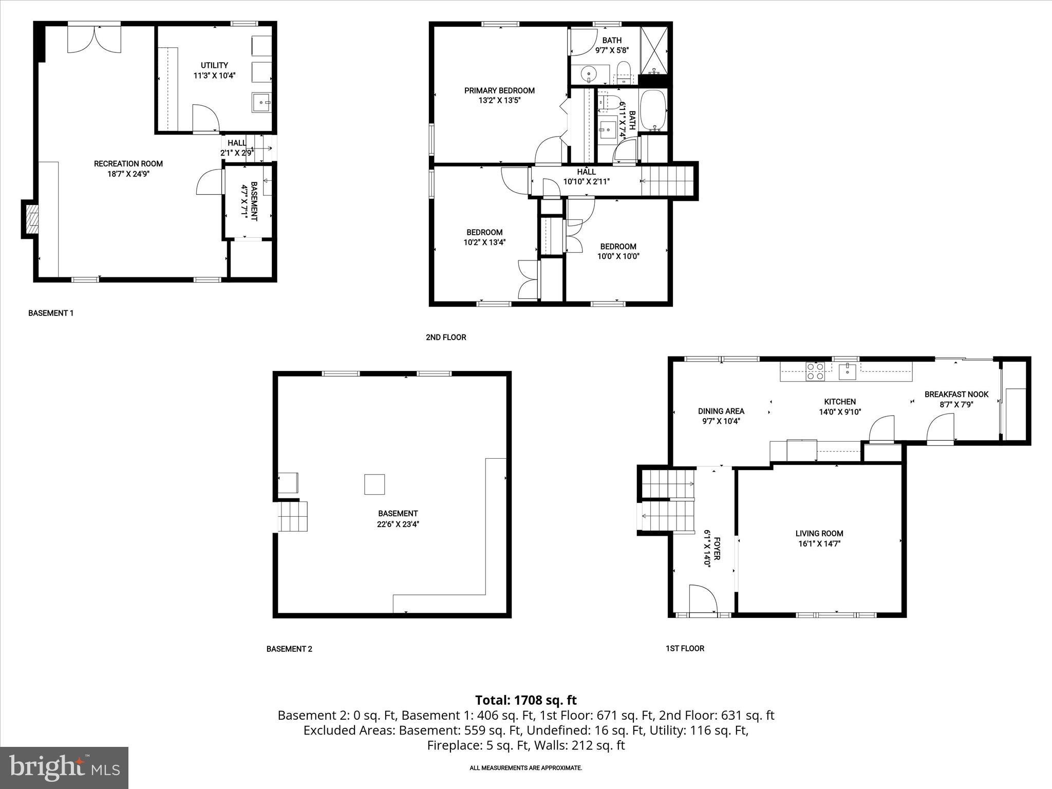14821 Ridge Oak Drive Boyds, MD 20841 - Photo 49 of 50 all_floors_14821_ridge_oak_drive_boyds_with_dim