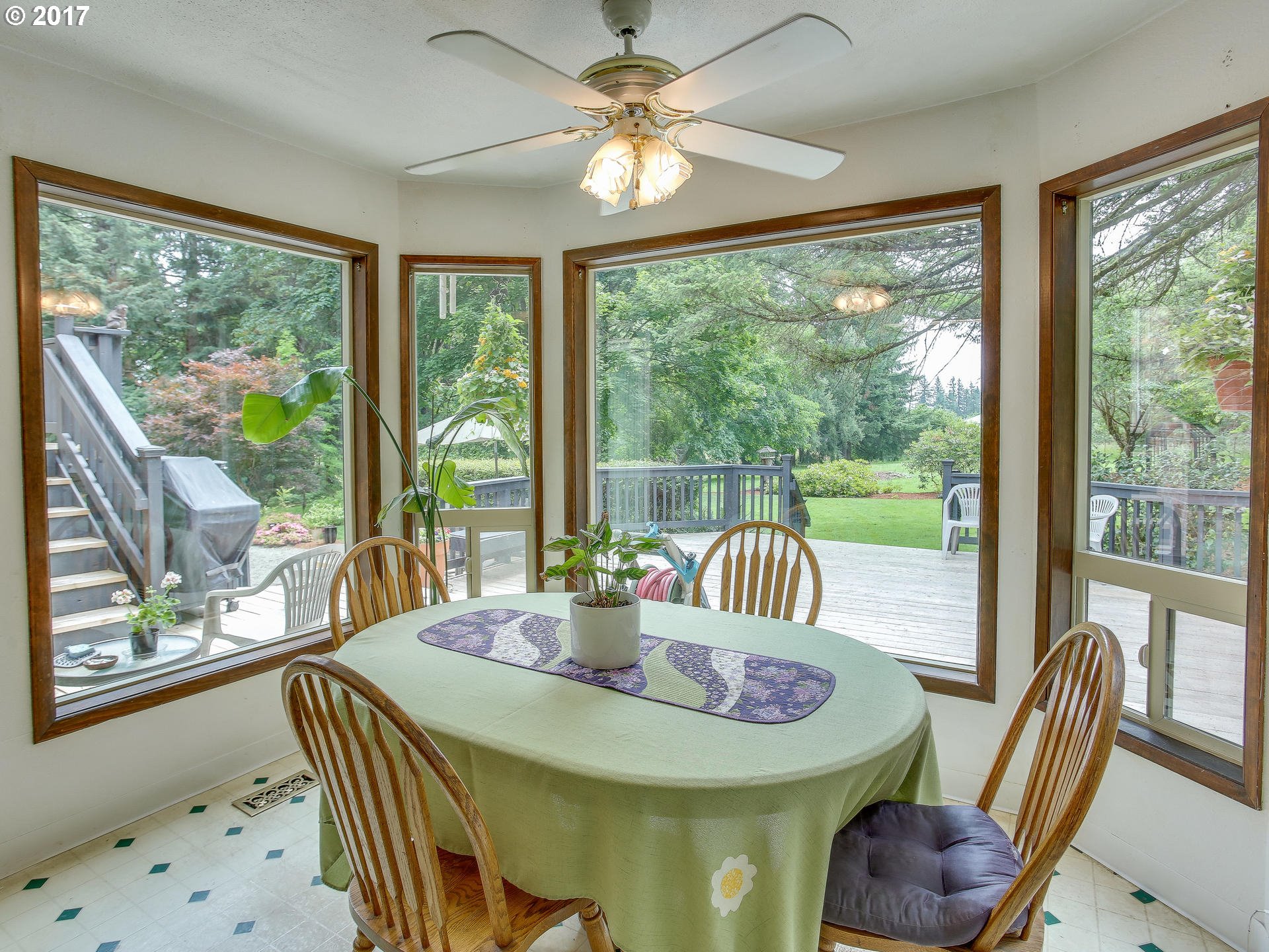 22374 Southeast Ridgeview Drive Damascus, OR 97089 - Photo 22 of 32 a view of a dining room with furniture window and outside view