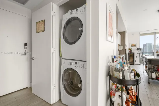 a view of city from balcony