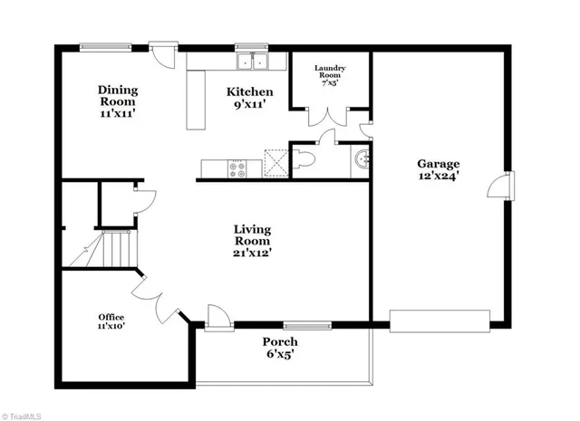 $1,645 | 4622 Mallard Creek Drive, Greensboro, NC 27405