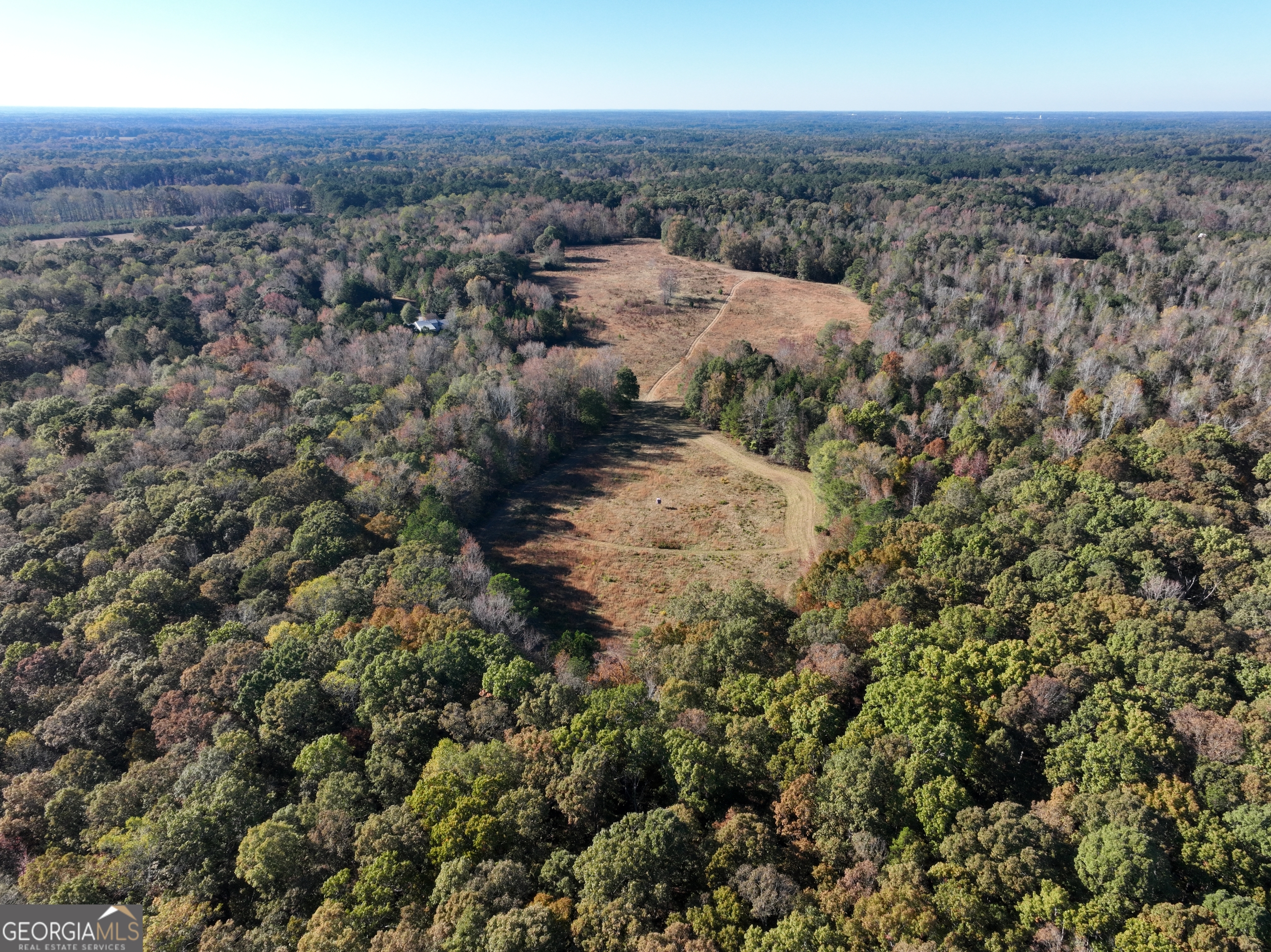 366 Antioch Road Fayetteville, GA 30215 - Photo 2 of 9 an aerial view of residential house and space