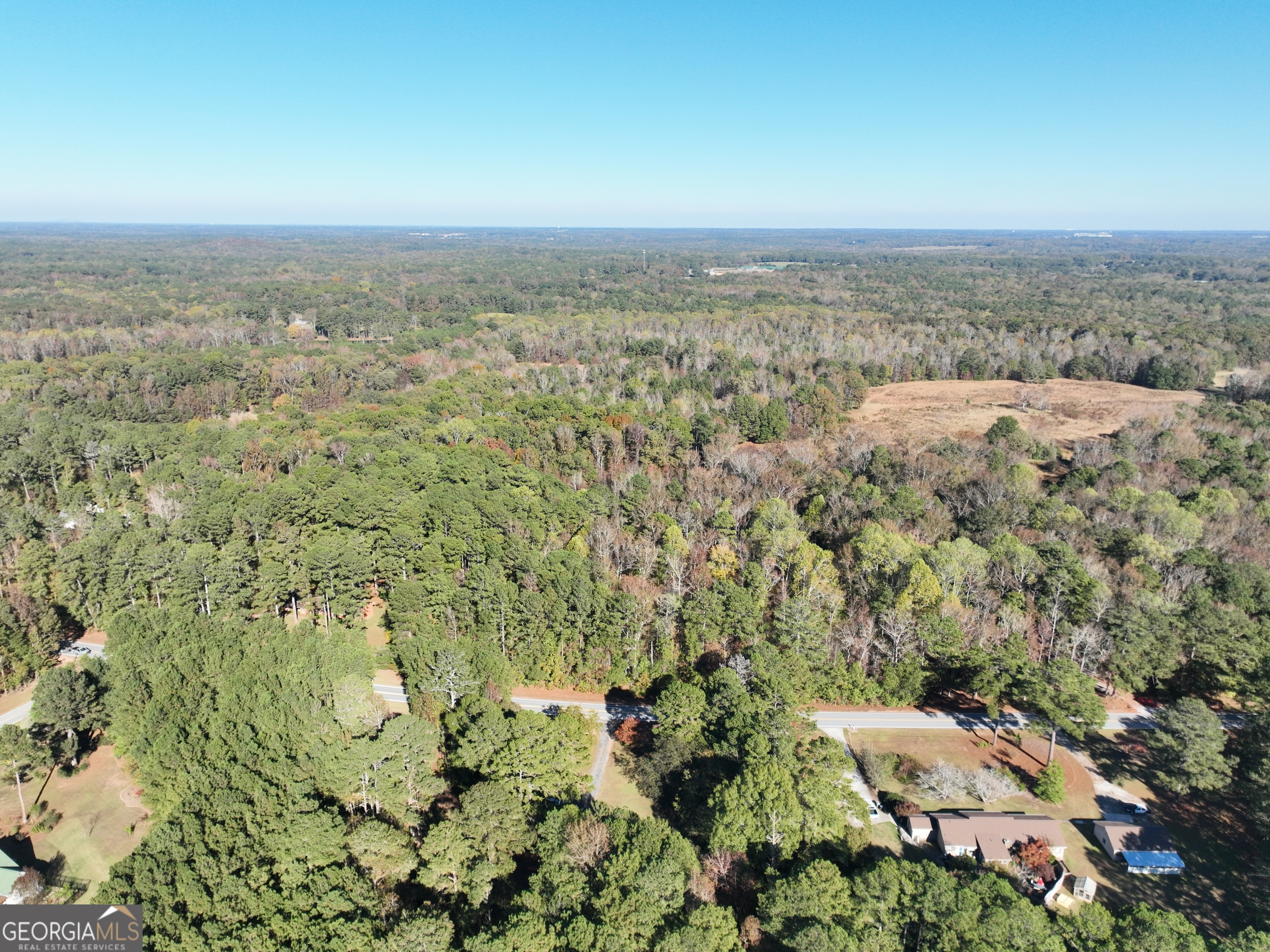 366 Antioch Road Fayetteville, GA 30215 - Photo 4 of 9 an aerial view of multiple house