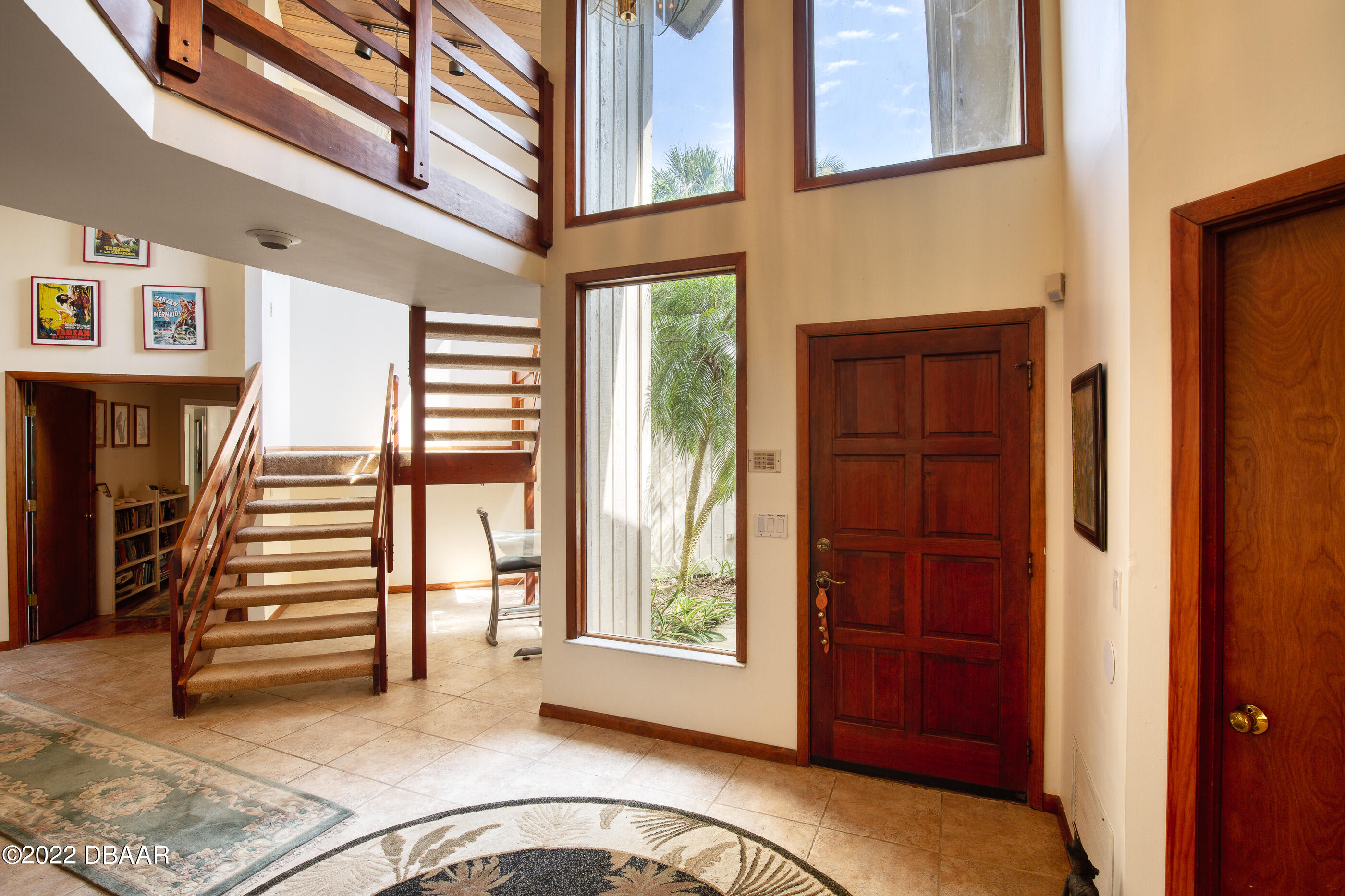 110 River Bluff Drive Ormond Beach, FL 32174 - Photo 11 of 57 a view of entryway and hall with wooden floor