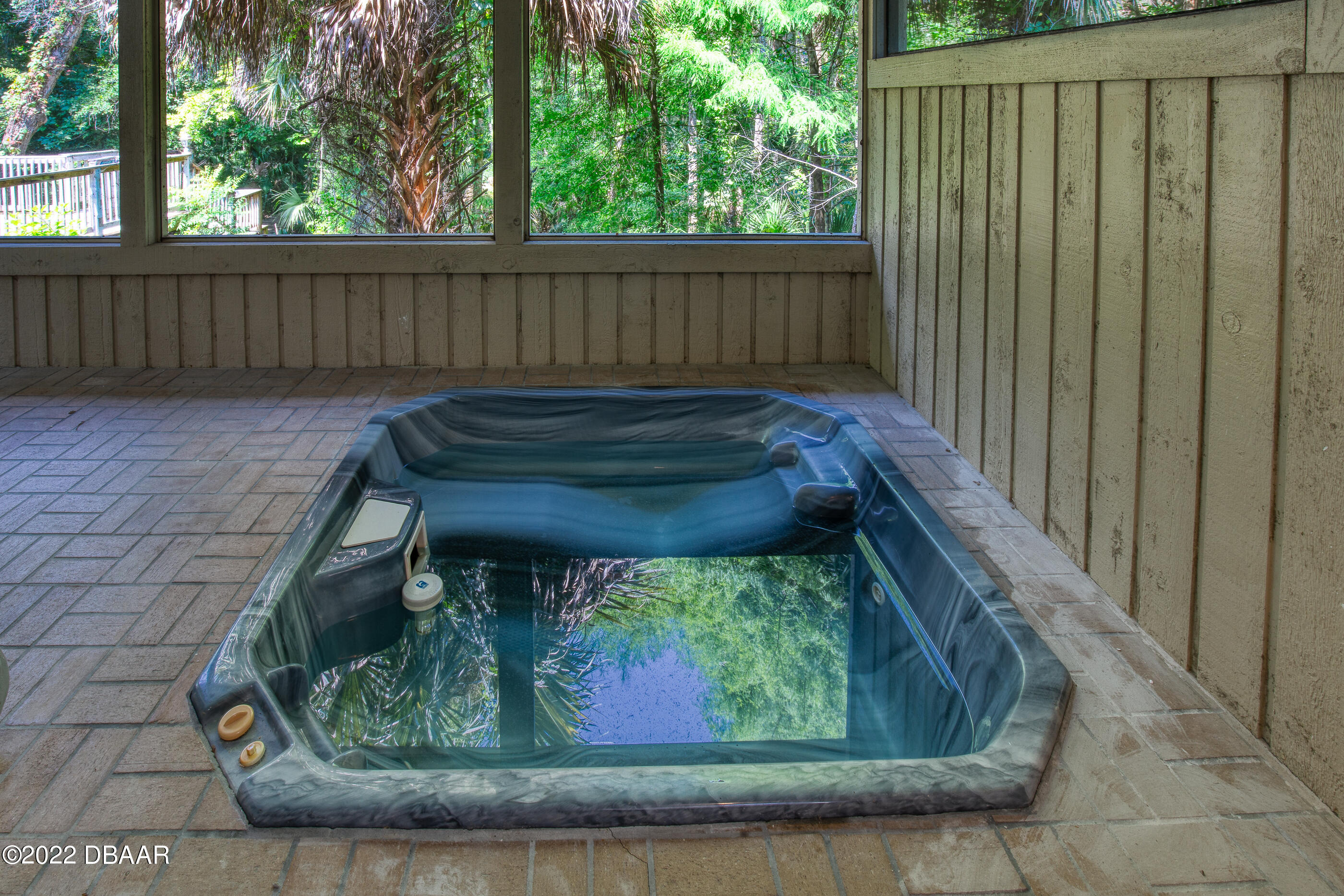 110 River Bluff Drive Ormond Beach, FL 32174 - Photo 46 of 57 a view of a wooden fence