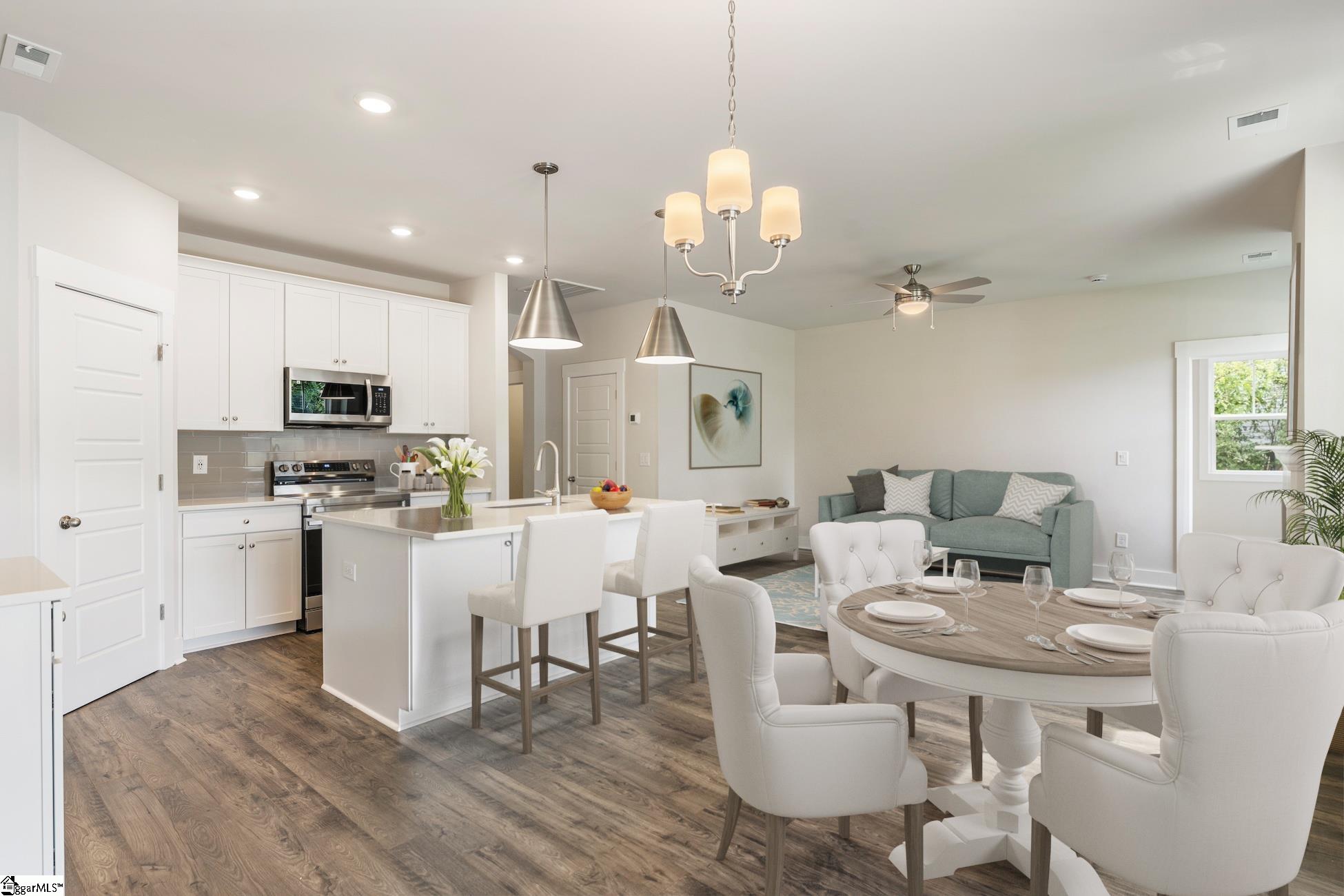 236 Jacqueline Road Piedmont, SC 29673 - Photo 4 of 21 virtual staging living/dining area