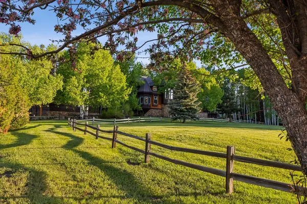 a view of a lake with mountains in the background