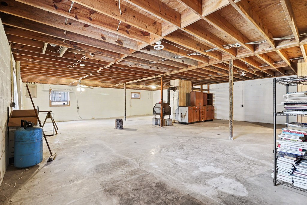 595 Wildlife Trail Morganton, GA 30560 - Photo 26 of 34 a view of a room with wooden ceiling