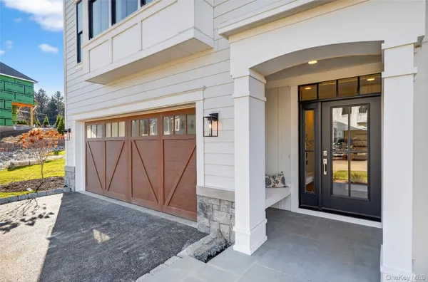 a view of a entryway door of the house