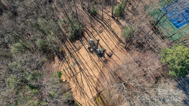 a view of balcony with wooden floor