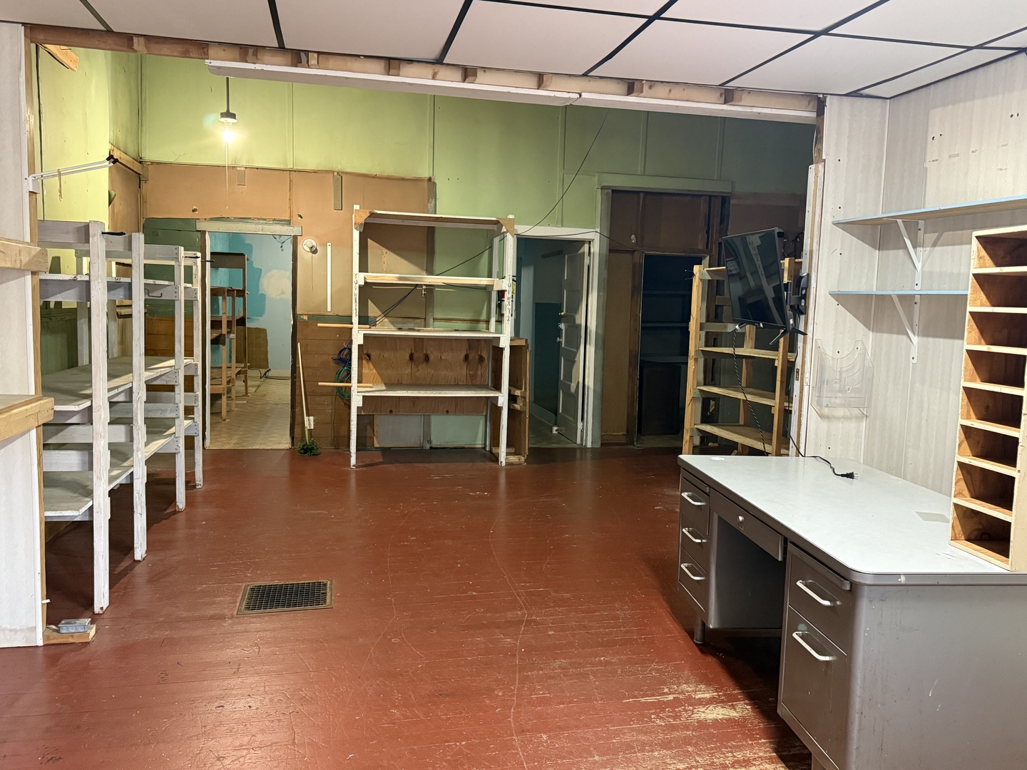 123 West St Paul Street Spring Valley, IL 61362 - Photo 10 of 28 a view of a room with wooden floor and windows