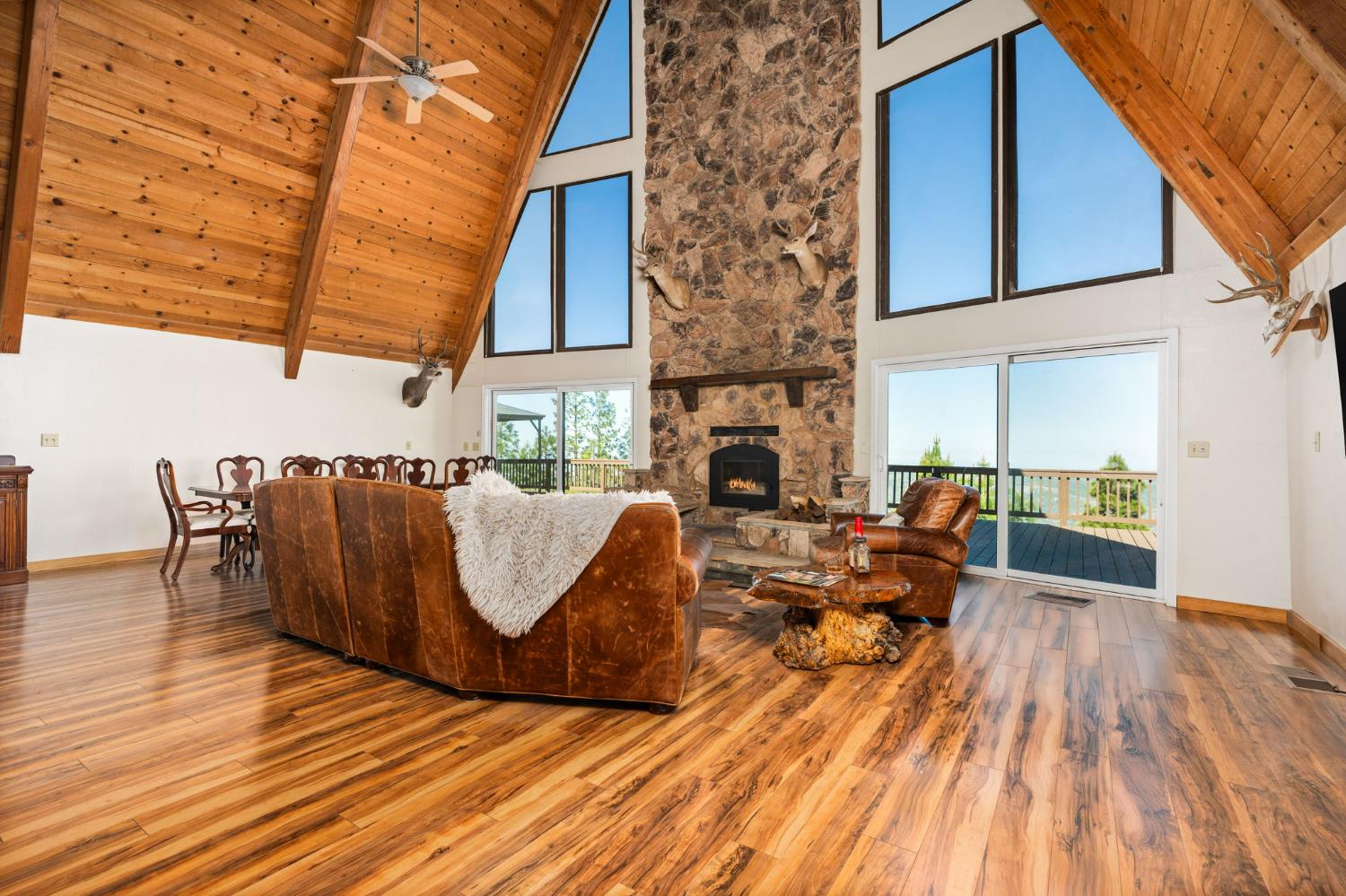 38303 Woodland Road Shaver Lake, CA 93664 - Photo 5 of 28 a view of outdoor space with seating space