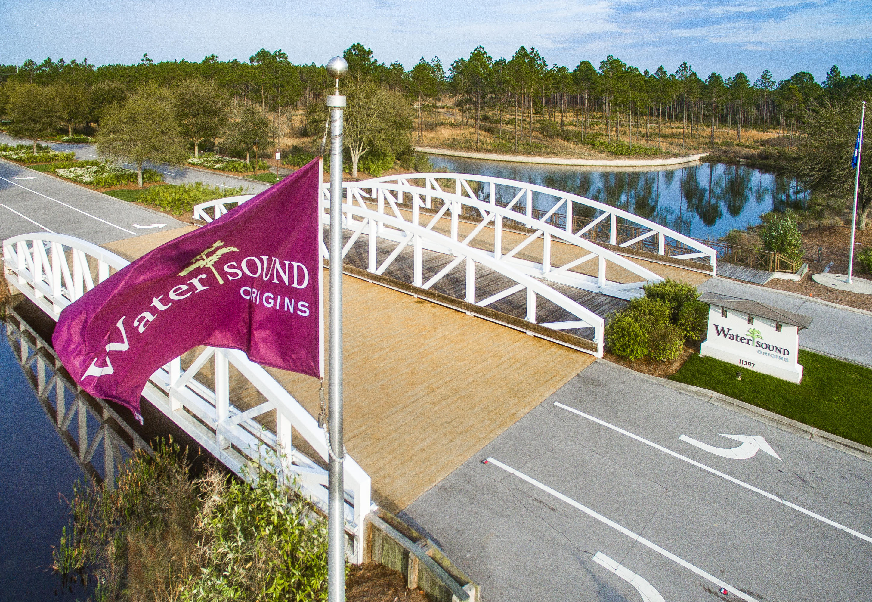 Lot 1 Seastone Ct Inlet Beach Inlet Beach, FL 32461 - Photo 6 of 6 Entrance to community