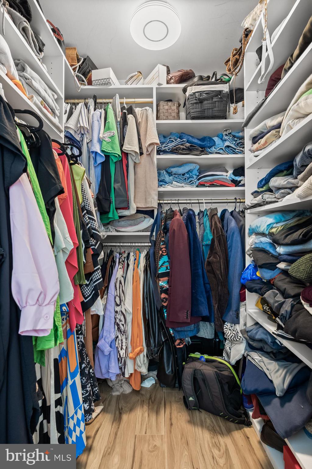 1 Neville Court Sewell, NJ 08080 - Photo 15 of 24 a view of walk in closet with clothes