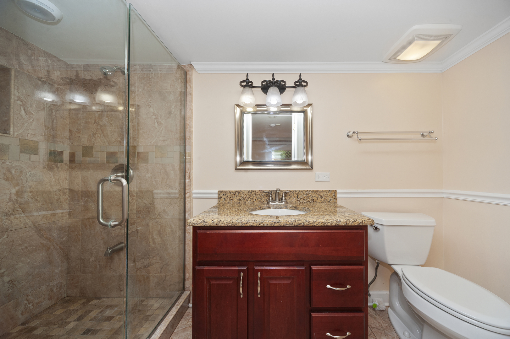 315 Spring Point Drive Carpentersville, IL 60110 - Photo 14 of 21 a bathroom with a sink toilet and shower