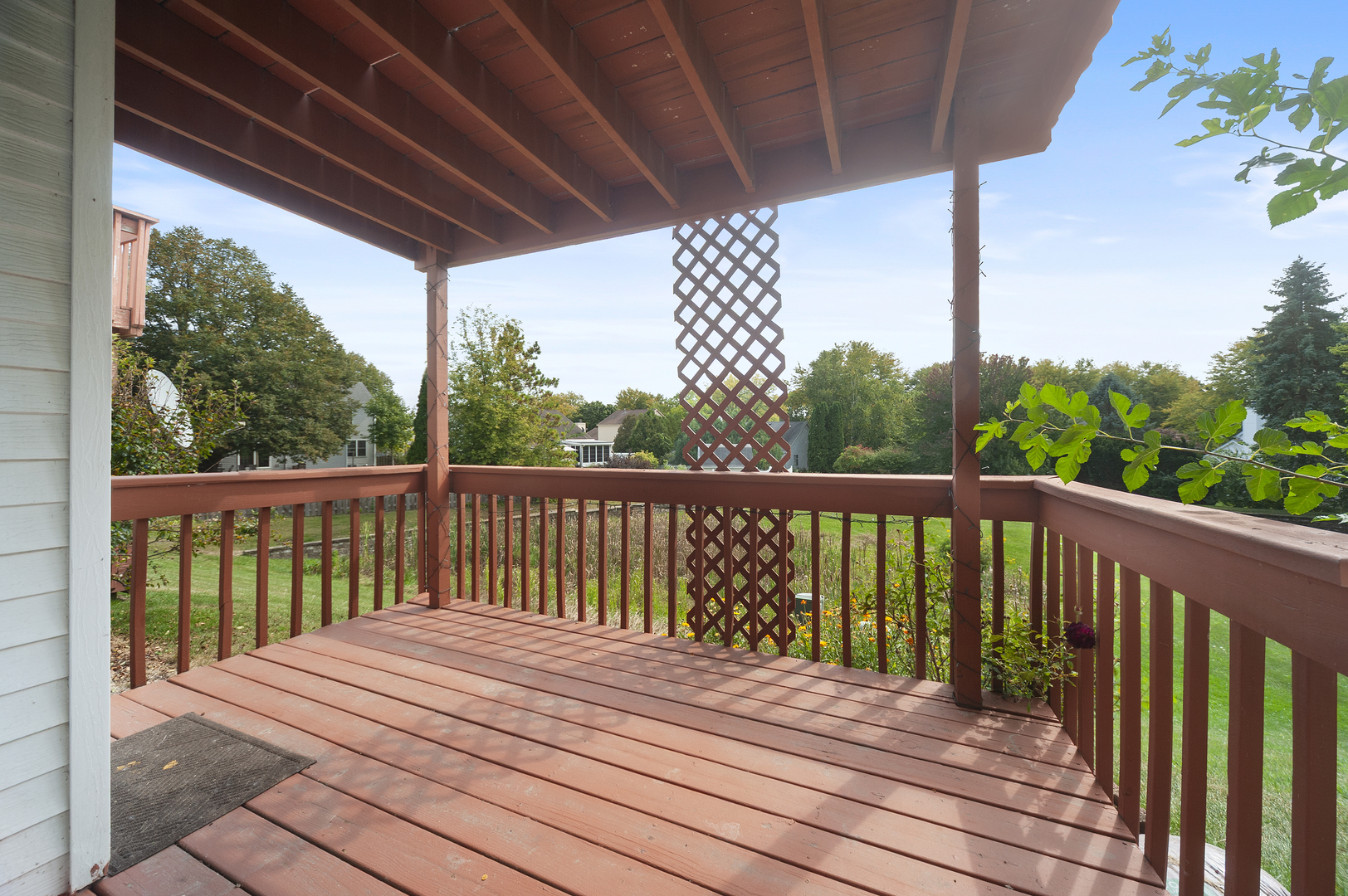 315 Spring Point Drive Carpentersville, IL 60110 - Photo 15 of 21 a view of balcony with wooden floor