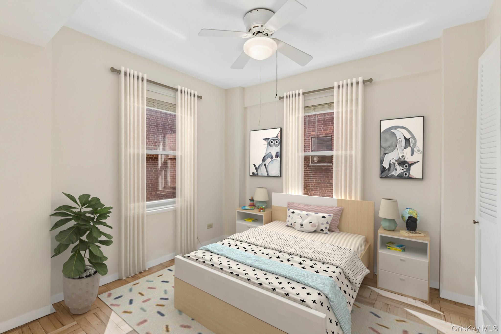 110-20 71st Road, Unit 707 Queens, NY 11375 - Photo 9 of 12 2nd Bedroom Virtually Staged