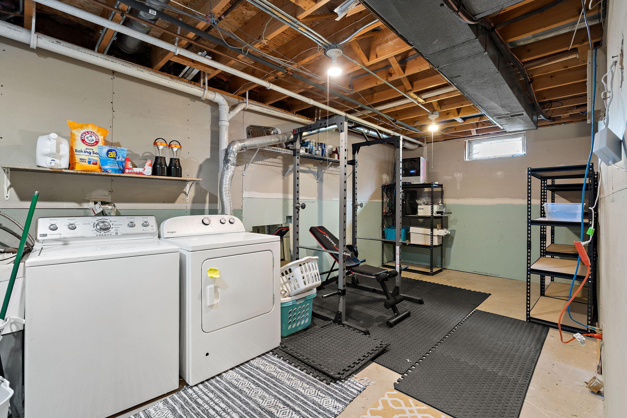 8987 Calhoun Place Crown Point, IN 46307 - Photo 24 of 28 a utility room with dryer and washer