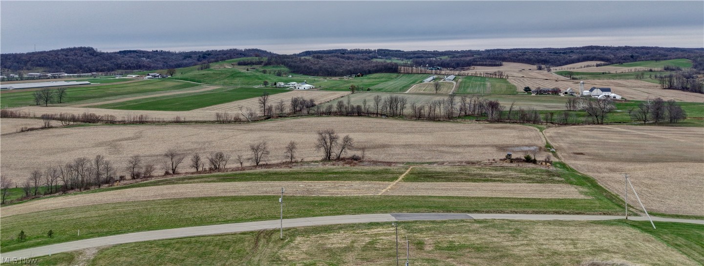 10316 Lower Trail Road Northwest Dundee, OH 44624 - Photo 7 of 10 Aerial view of sparsely populated area with abundant farmland