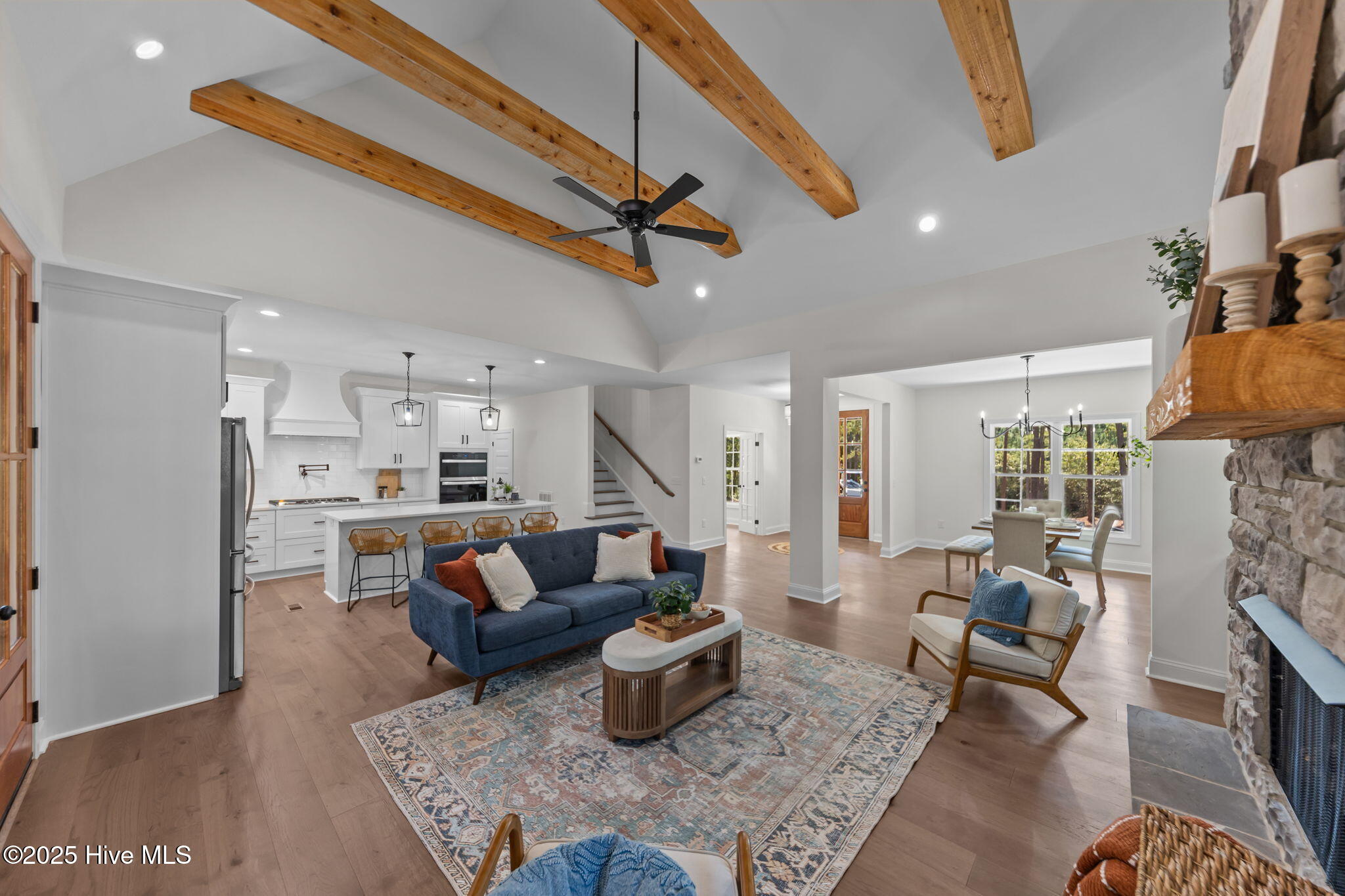 438 Star Ridge Road Carthage, NC 28327 - Photo 16 of 60 Open Concept Living & Dining