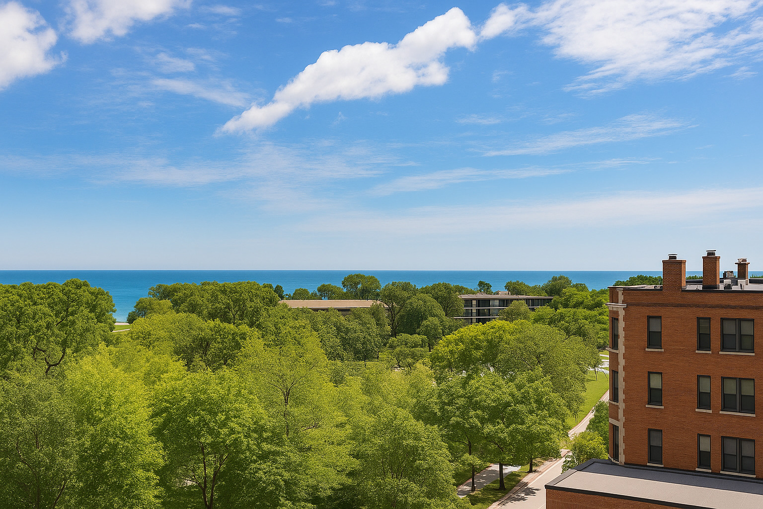 345 West Fullerton Parkway, Unit 1001 Chicago, IL 60614 - Photo 2 of 16 a view of a building