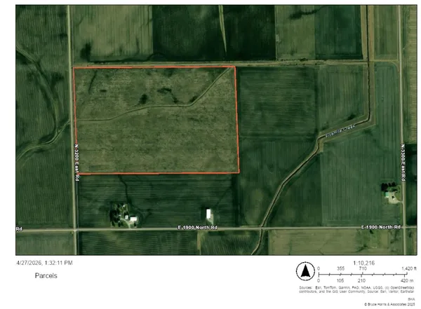 $1,132,780 | 102 Acres /- East 1900 North Road, Cullom, IL 60929