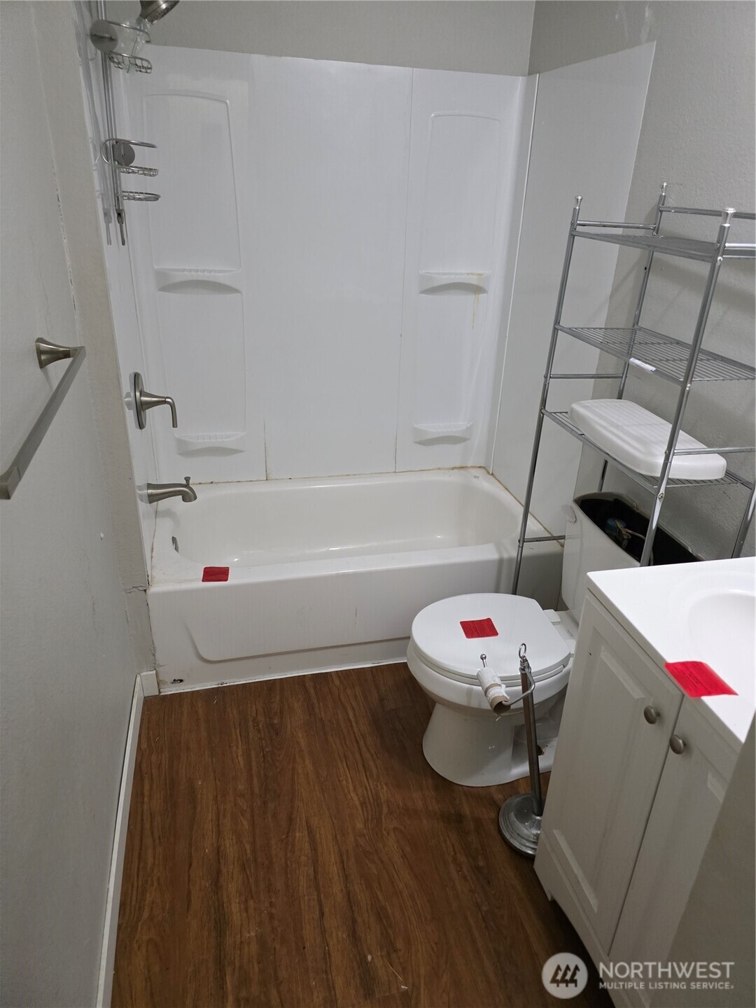 1104 East Alderwood Road Belfair, WA 98528 - Photo 13 of 15 a bathroom with a sink and a toilet