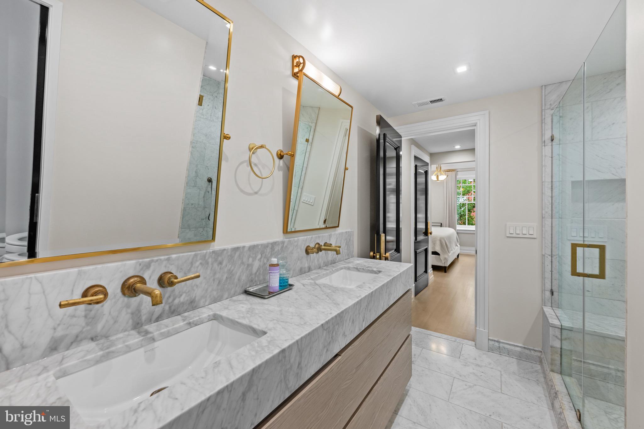 1524 Swann Street Northwest Washington, DC 20009 - Photo 12 of 30 Luxurious primary bath