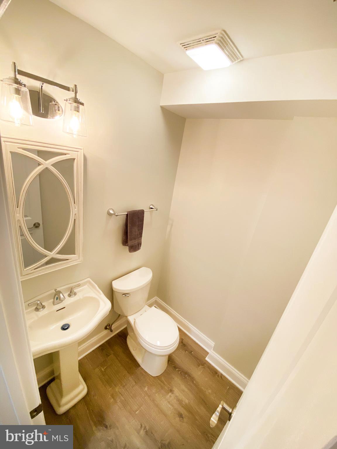 3797 Howellsville Road Front Royal, VA 22630 - Photo 26 of 66 a bathroom with a toilet and a sink