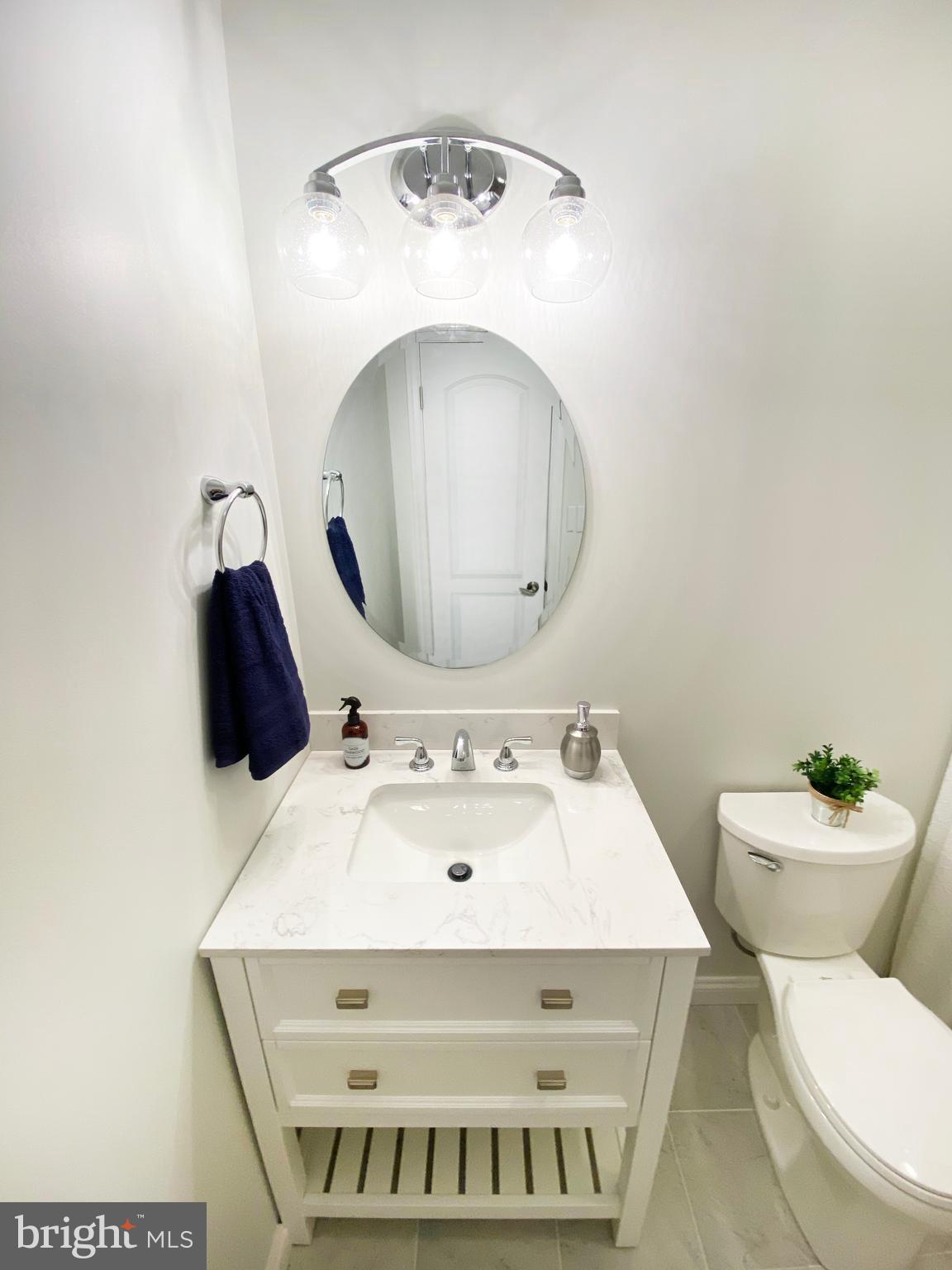 3797 Howellsville Road Front Royal, VA 22630 - Photo 45 of 66 Hall bath with tile flooring