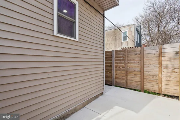 a view of outdoor space and garage
