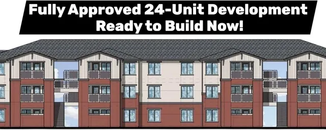 a view of multiple houses