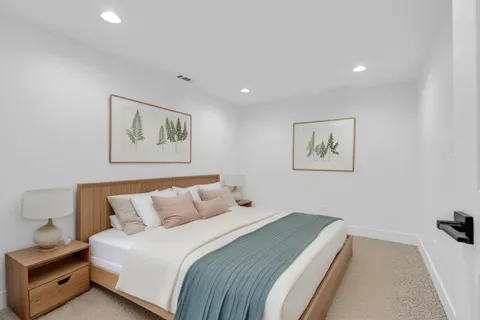 a view of a workspace with furniture