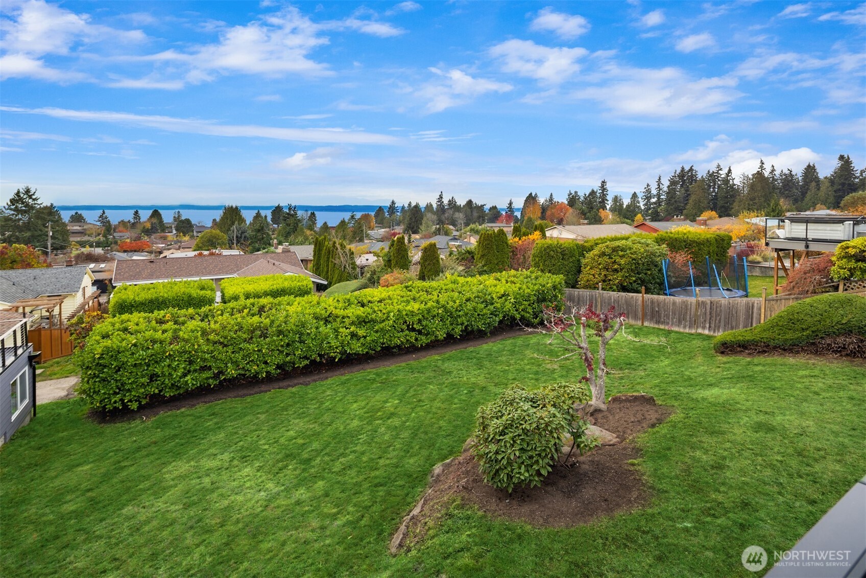 12711 9th Avenue Northwest Seattle, WA 98177 - Photo 17 of 40 a view of a garden with lawn chairs