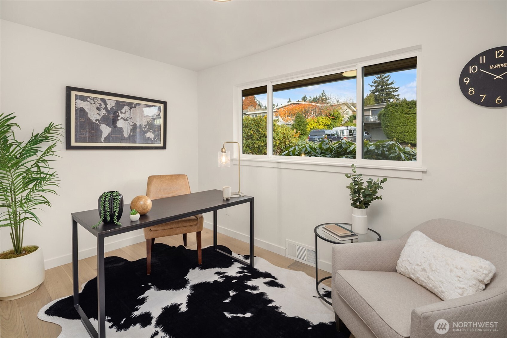 12711 9th Avenue Northwest Seattle, WA 98177 - Photo 25 of 40 a living room with furniture and a large window