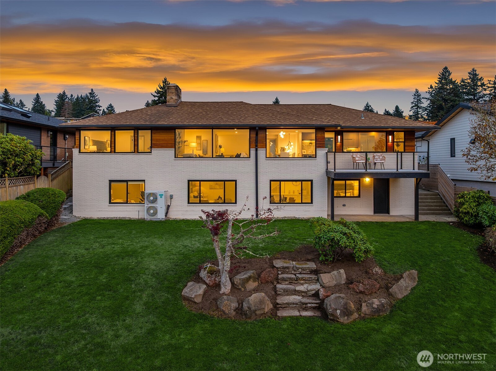 12711 9th Avenue Northwest Seattle, WA 98177 - Photo 36 of 40 a front view of a house with a yard