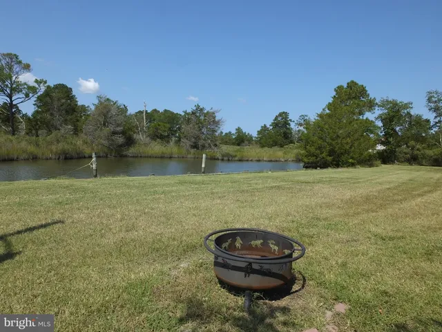 a park view with a lake view