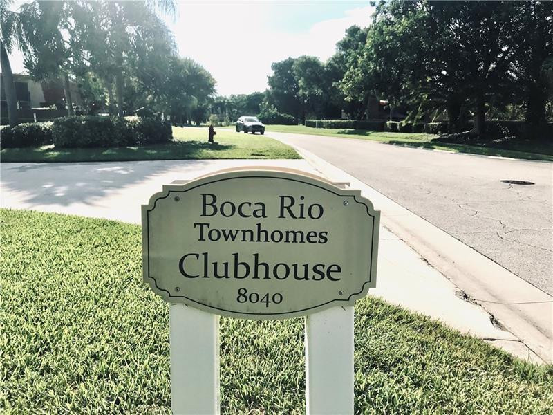 8116 Thames Boulevard, Unit A Boca Raton, FL 33433 - Photo 27 of 27 a sign on the side of a building