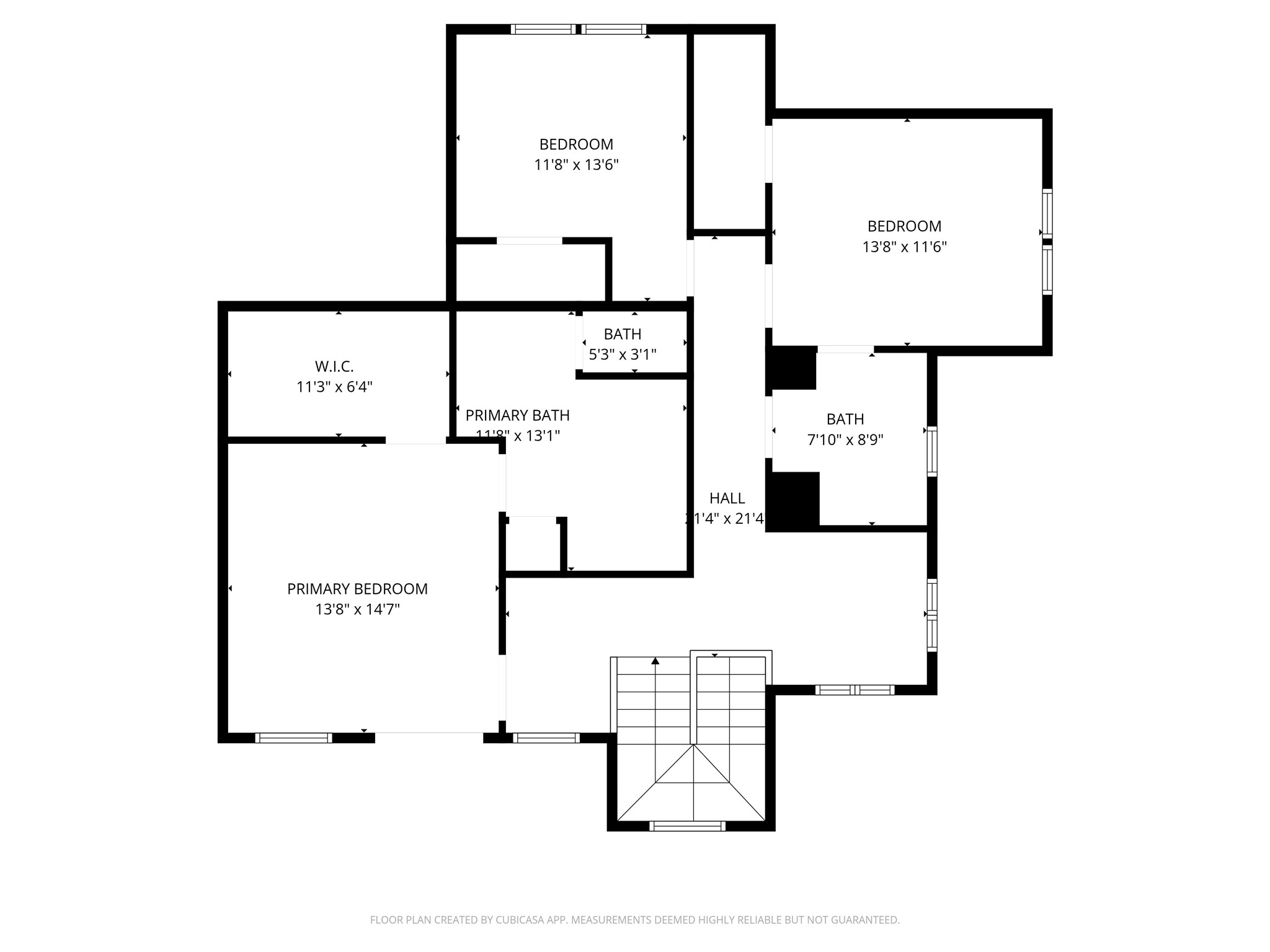 905 West 23rd Street Houston, TX 77008 - Photo 45 of 46 Second floor layout