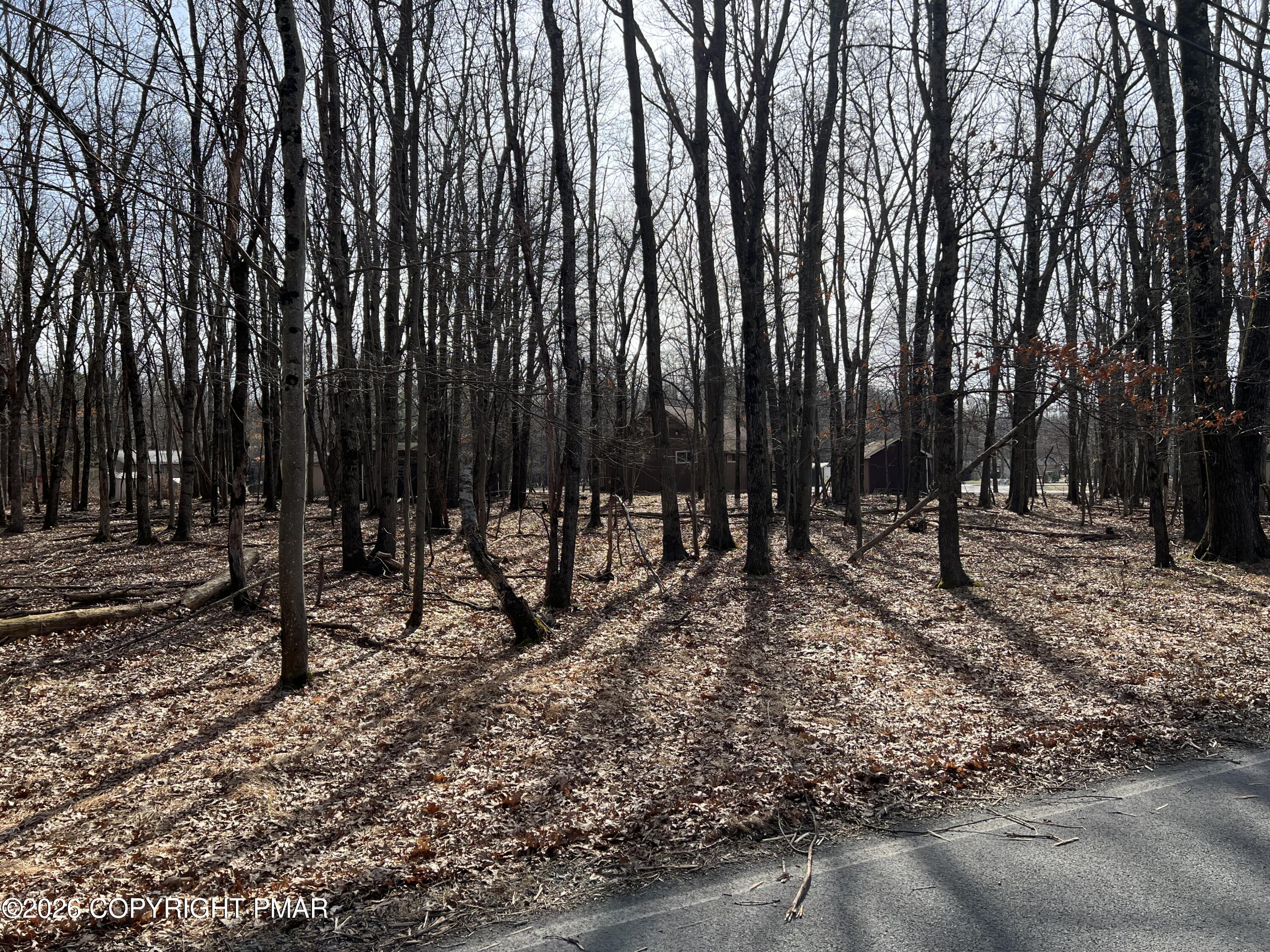 a view of outdoor space with wooden fence