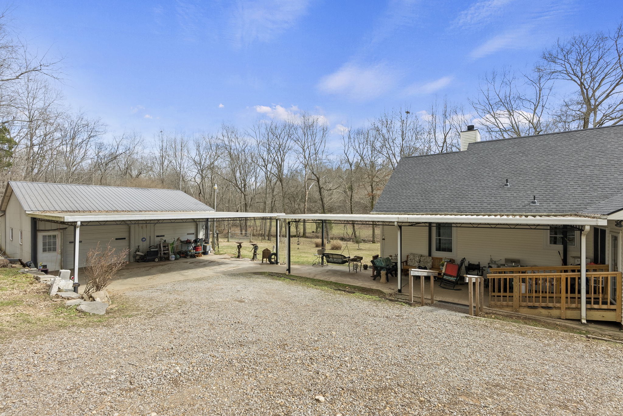 8320 Cedar Grove Road Cross Plains, TN 37049 - Photo 13 of 15 a view of a chairs and tables in patio