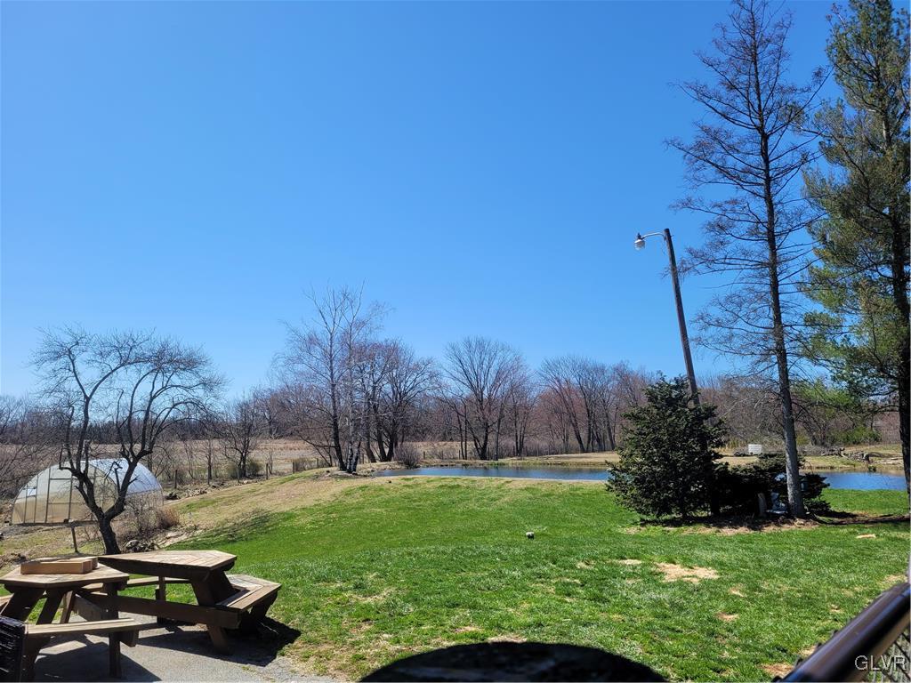 4563 Timberline Road Walnutport, PA 18088 - Photo 11 of 36 Large hoop greenhouse and amazing scenery