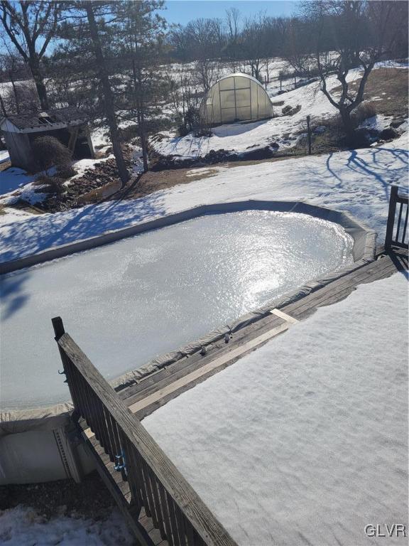 4563 Timberline Road Walnutport, PA 18088 - Photo 12 of 36 Decks down to the pool