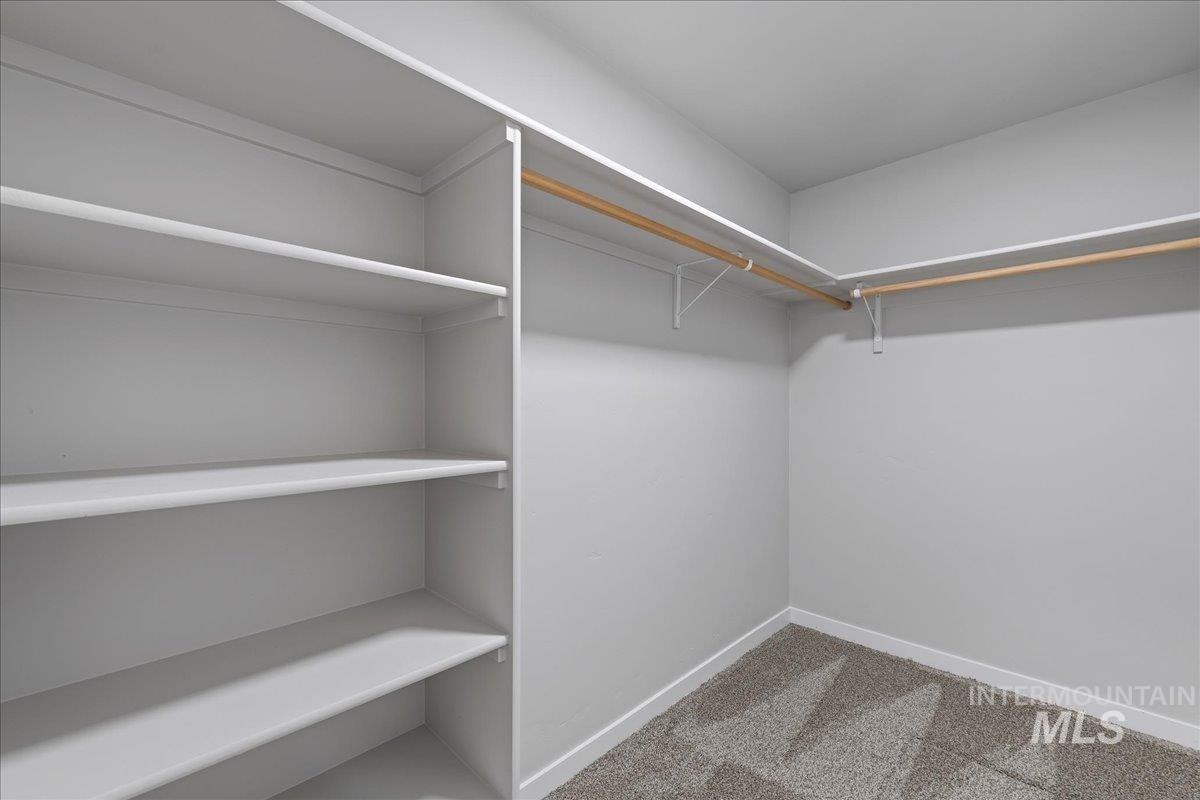 3079 S Green Boise, ID 83709 - Photo 28 of 35 Walk in closet featuring carpet flooring