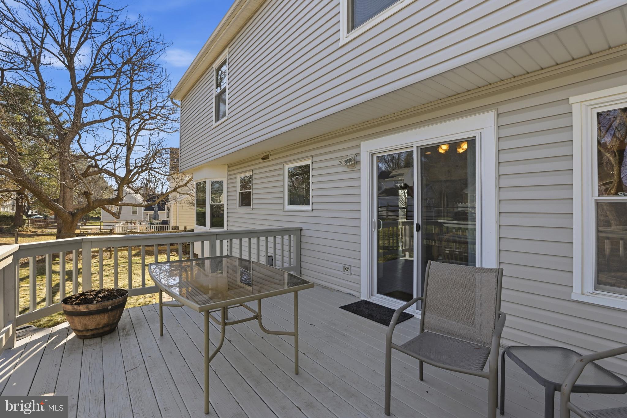 9709 Noble Ridge Terrace Gaithersburg, MD 20882 - Photo 43 of 64 a view of a chairs on the deck
