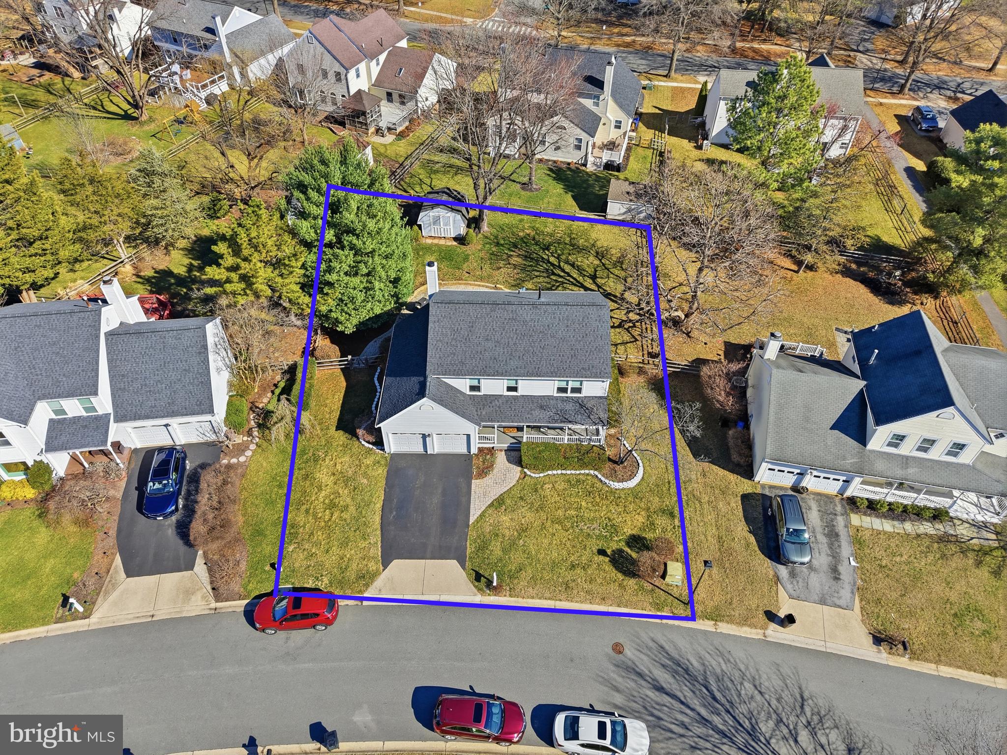 9709 Noble Ridge Terrace Gaithersburg, MD 20882 - Photo 50 of 64 an aerial view of residential houses with outdoor space