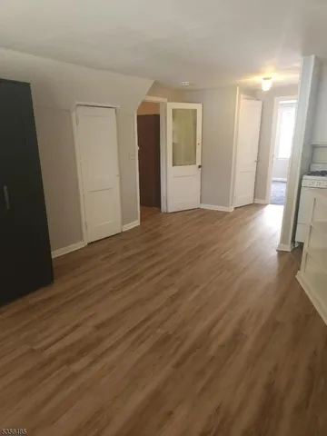 wooden floor and windows in an empty room