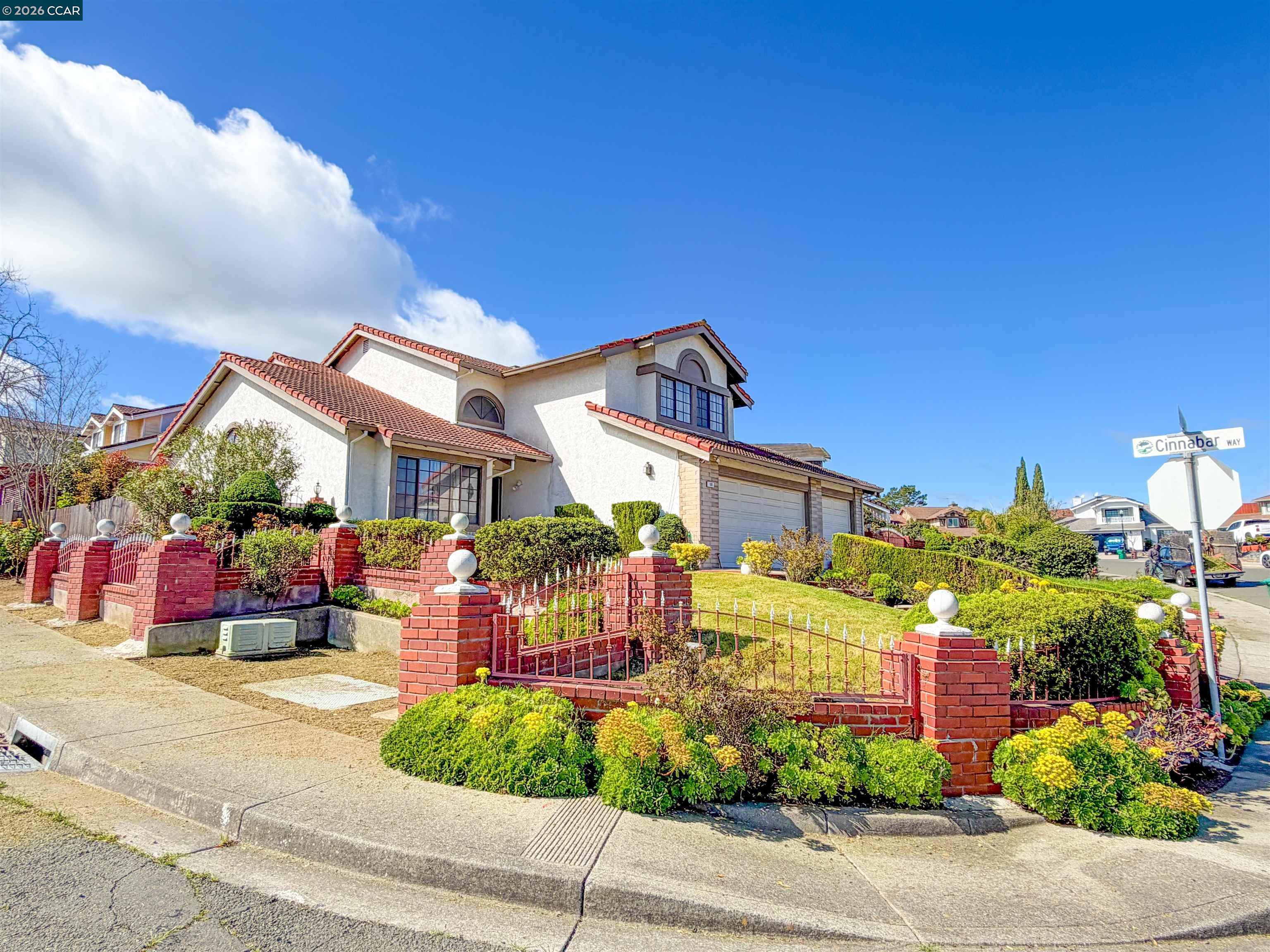103 Obsidian Way Hercules, CA 94547 - Photo 2 of 7 a front view of a house with an outdoor space