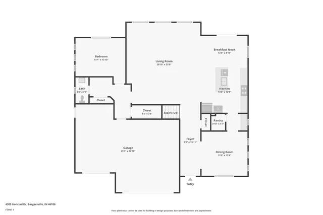 $540,000 | 4309 Ironclad Drive, Bargersville, IN 46106