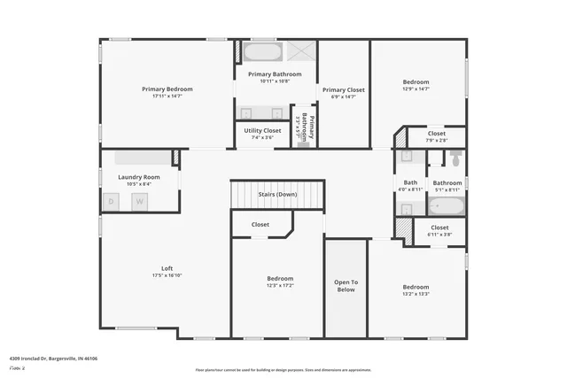 $540,000 | 4309 Ironclad Drive, Bargersville, IN 46106