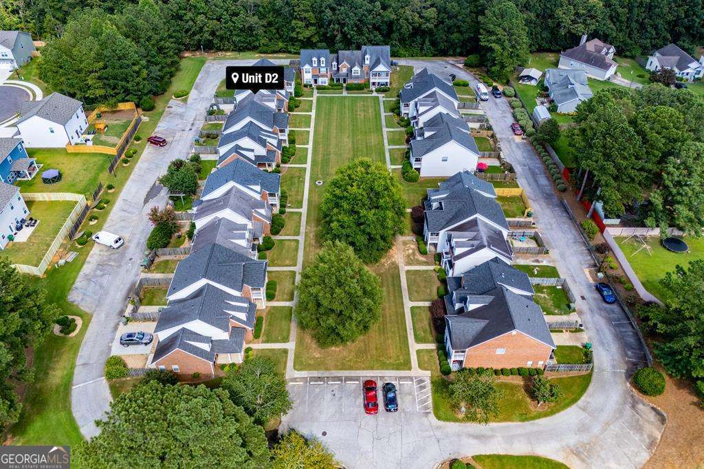 255 Morgan Road Carrollton, GA 30116 - Photo 56 of 57 an aerial view of residential house with outdoor space and swimming pool